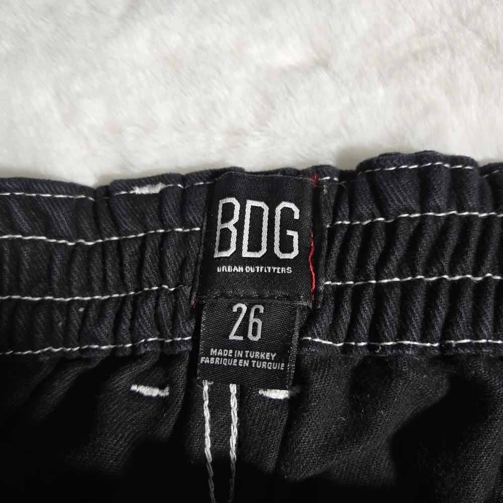 BDG / Urban Outfitters Women's Blaine High Waisted Skate Board Black Jeans Sz 26 - Picture 15 of 16